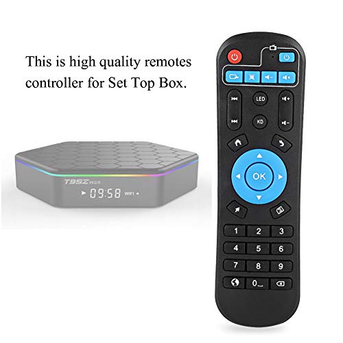 Télécommande compatible T95Z Plus T95U Pro T95V Q QBOX - Remplacement officiel OEM pour décodeur STB - Remote contrôleur