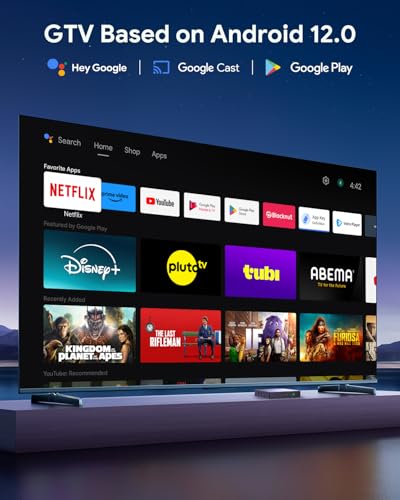 MECOOL KM9PRO Max Android TV Box 1|0 Certification Netflix Google Assistant 4K HDR Dolby Audio GTV