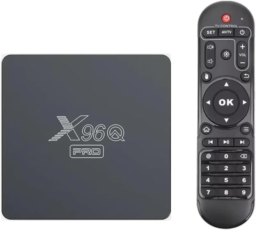 Smart TV Box 4K HD WiFi Android 10.0 - Lecteur TV Box 2Go/16Go avec Processeur Allwinner H313 - TV Box H256 Support 4K H