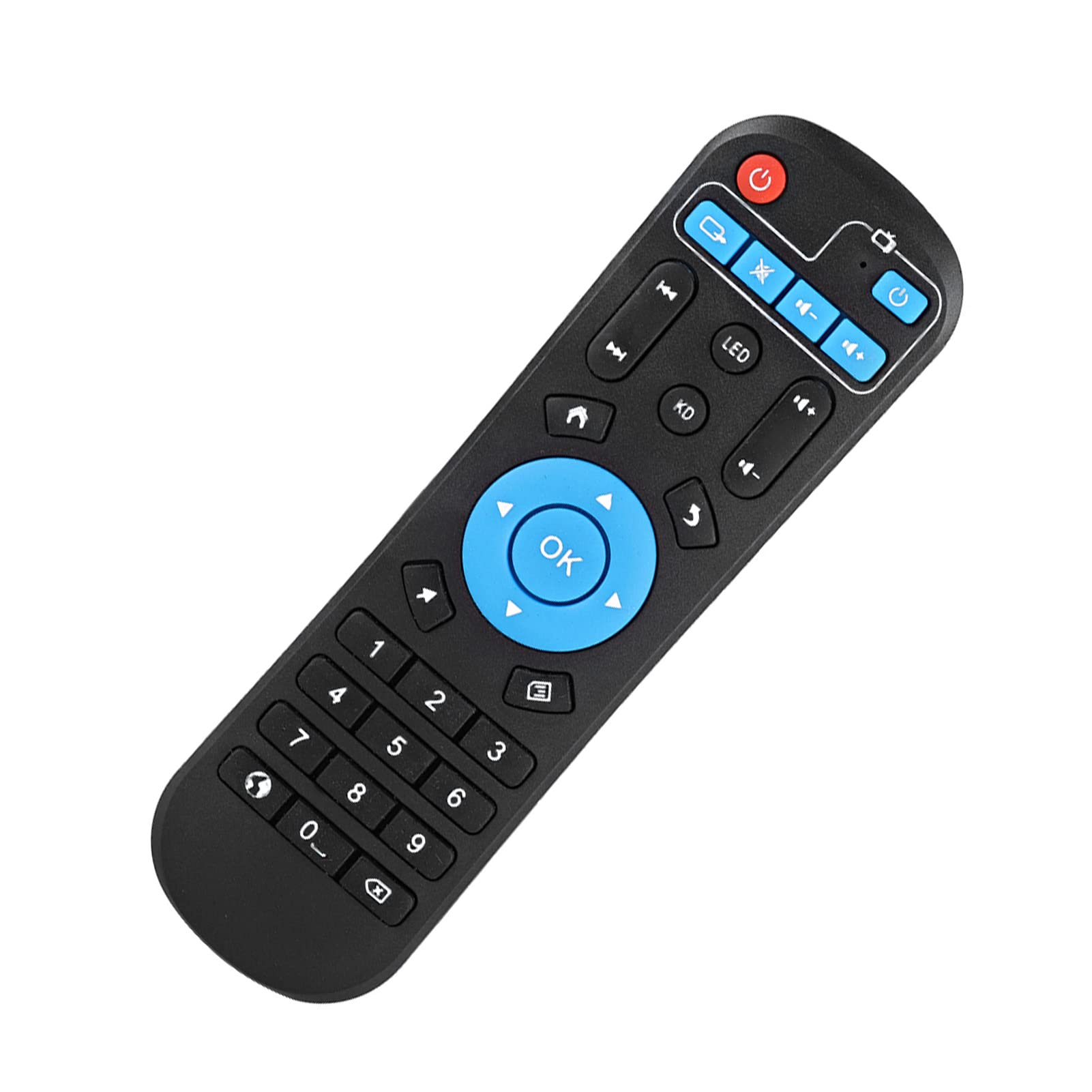 Télécommande compatible T95Z Plus T95U Pro T95V Q QBOX - Remplacement officiel OEM pour décodeur STB - Remote contrôleur