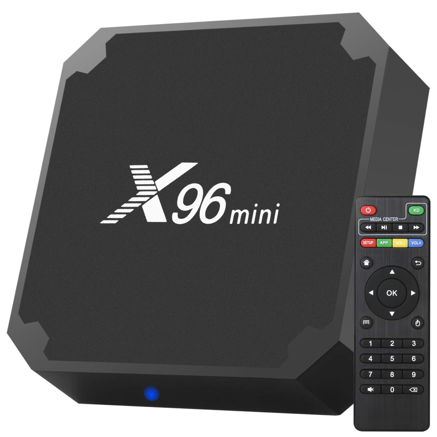 Android TV Box 10.0 Boitier TV Quad Core H313 64 Bits 2GB RAM 16GB ROM Lecteur Multimédia 4K HD/3D WiFi/LAN